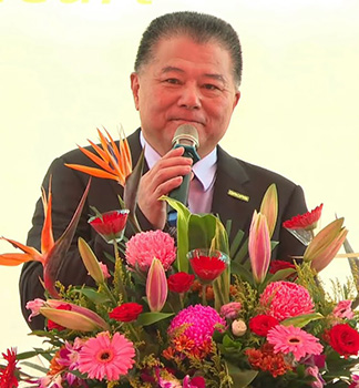 งานฉลองครบรอบ 40 ปี GMORS ประธานกรรมการกล่าวสุนทรพจน์